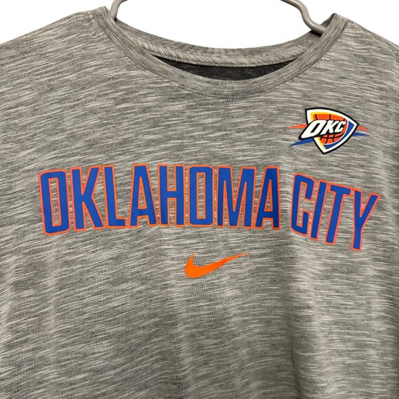 ⚡ OKC Thunder Nike Dri‑FIT Long Sleeve  (Size Medium) - Picture 2 of 4